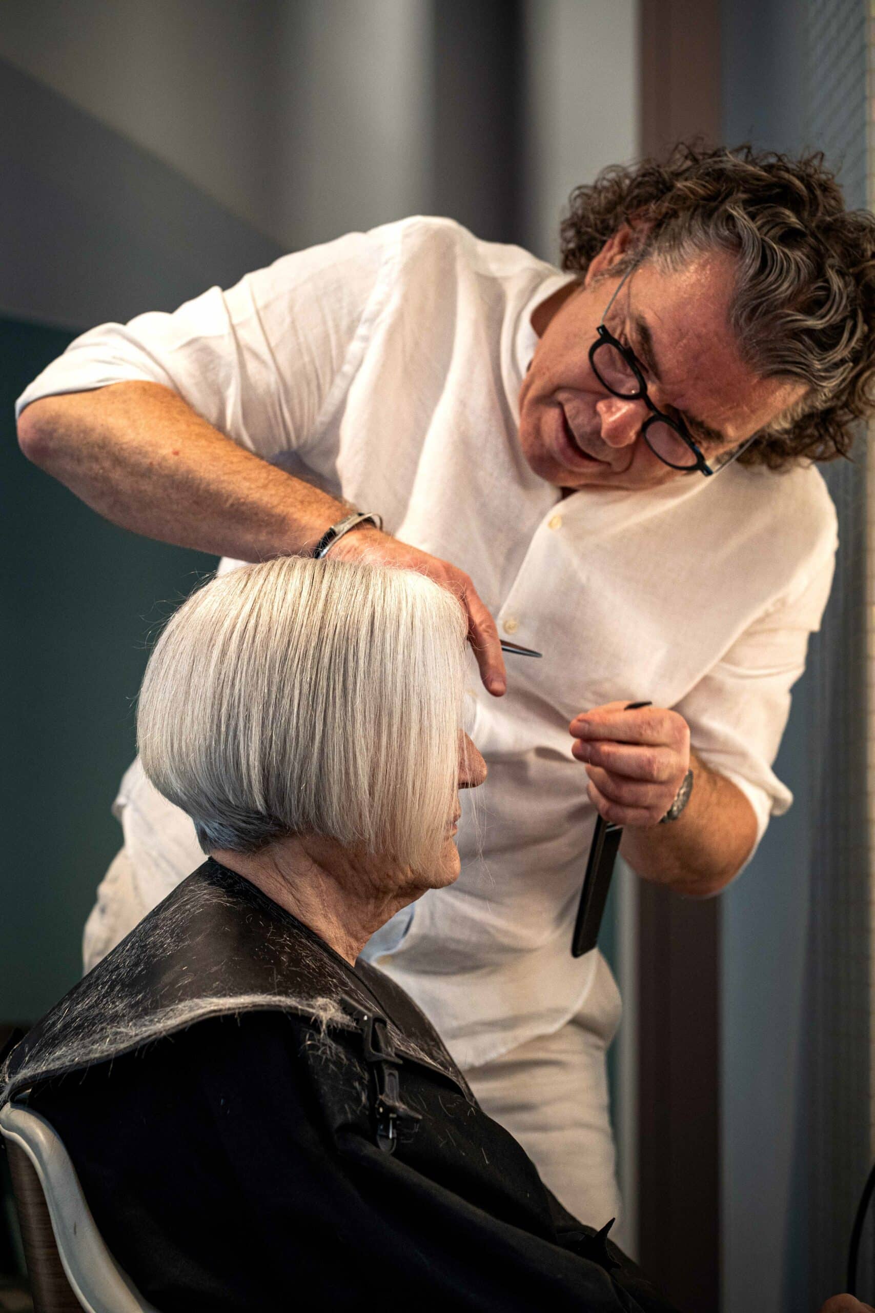 Secret de Cour - Pierre - coupe sur cheveux secs - Expert transformation